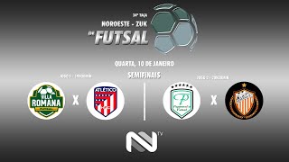 Taça Noroeste Zuk de Futsal 2024  Semifinais [upl. by Denton]