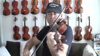 Ming Jiang Zhu Violin Review  Schindlers List [upl. by Ylellan]