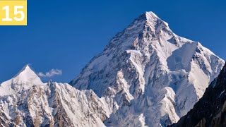 15 HARDEST Mountains to Climb [upl. by Hedve]