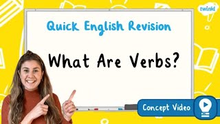 What Are Verbs  KS2 English Concept for Kids [upl. by Ridglee]