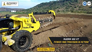 Rudra XT The Ultimate Trench Digging Machine for Contractors of jal jeevan mission [upl. by Maynard]