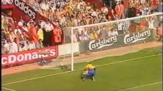 Fantastic Liverpool debut goal by Stan Collymore [upl. by Atekram]