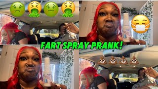 FART SPRAY PRANK 🤮🤢😷💩 [upl. by Fitzgerald859]