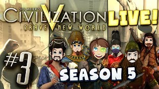 Civ 5 Live  Part 3 Pilfering Parv [upl. by Cattima]