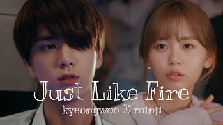 FMV  • Love revolution •  Lee kyungwoo X Yang minji  Just Like fire [upl. by Rubina131]