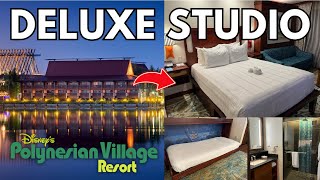 Polynesian DVC Room Tour  Deluxe Studio at Disneys Polynesian Village Resort [upl. by Arrais]