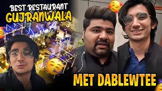 Gujranwala Tour Best Restaurant 😋 Met DablewTee 😍 LSPD Boys Meetup 👮‍♂️ Vlog2  Janjua Talks😎 [upl. by Marlea297]