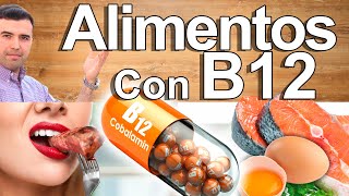 VITAMINA B12  10 Alimentos Con B12  Que No Te Falte Alimentos Y Comidas Ricas En Vitamina B12 [upl. by Alamat]