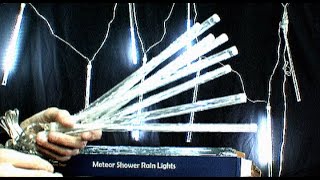 Meteor Shower Rain Lights for Indoor and outdoor use [upl. by Matthaus]