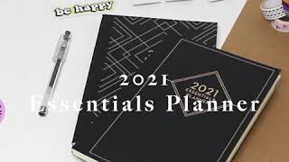 2021 Essentials Planner Features [upl. by Standush]