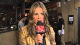 Stana Katic on Castle and its 100th episode [upl. by Nerrat]