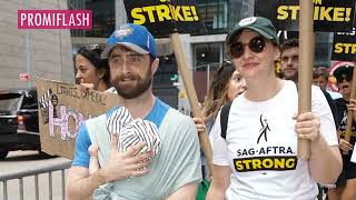 Daniel Radcliffe und Erin Darke feiern gemeinsam in New York [upl. by Econah]