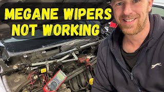 Top Renault Megane Wipers Diagnostic and Repair Tips [upl. by Annotahs]