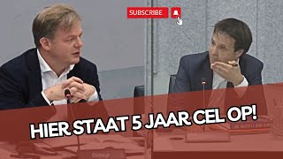 Omtzigt wijst D66er op het strafbare gedrag van kabinet Rutte amp Kaag [upl. by Arst]