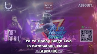 Yo Yo Honey Singh Live in Kathmandu Nepal April 08 [upl. by Kciredohr]