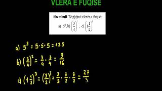 31 Matematika Klasa 7 Mesimi 31 Vlera e fuqise [upl. by Malone]