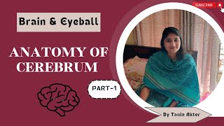 Anatomy of Cerebrum Part 1  Bangla Demonstration of Cerebrum  Viscera of Cerebrum  Cerebrum Demo [upl. by Jariv]