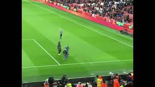 jurgen klopp fist bump Liverpool vs Arsenal 2022 [upl. by Lait]