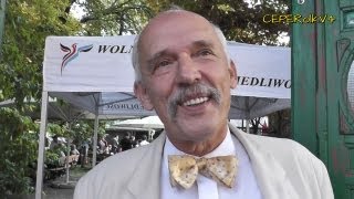 Janusz KorwinMikke o Mariuszu Max Kolonko i TVP Polonia [upl. by Esydnac]