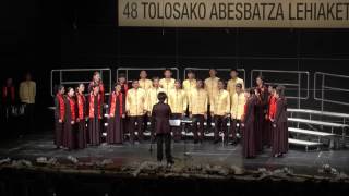 JUBILATE DEO Giovanni Gabrieli  TAIPEI YOUTH CHOIR [upl. by Ydnic]