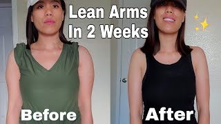 Get lean arms fast Results chloeting [upl. by Tirb]