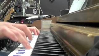 Golden Brown Solo Piano Cover One Take Feb 12 2011 [upl. by Akirret124]