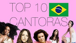 Top 10 cantoras brasileiras [upl. by Ehtylb]