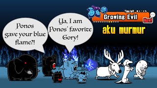 Growing Evil Akus Murmur Insane amp Deadly  How to get Aku Catfruit Seeds The Battle Cats [upl. by Trilley722]