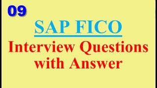 SAP FICO Interview Question with Answer 09 [upl. by Lewin]