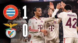 Bayern beat Benfica with Musiala header  Highlights Champions League [upl. by Kahlil]