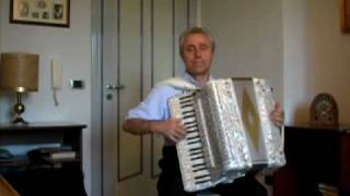 La Foule  Edith Piaf  Accordion solo Accordeon Acordeon Akkordeon Akordeon [upl. by Nelehyram158]