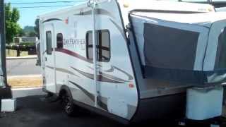 Jayco RV 2014 Jay Feather X17Z Hybrid Travel Trailer at Valley RV Supercenter [upl. by Tyne144]