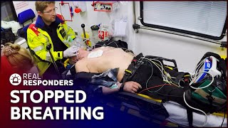 Doctors Resuscitate Man After Sudden Cardiac Arrest  Inside The Ambulance  Real Responders [upl. by Arezzini]