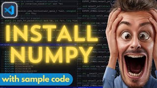 How to Install Numpy in VSCode 2024  Visual Studio Code Tutorial [upl. by Stockwell937]