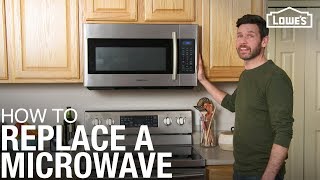 How To Replace a Microwave [upl. by Anaiq485]