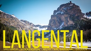 LANGENTAL  WOLKENSTEIN  Selva Vallunga Val Gardena Dolomiten Dolomites Alpen Italien Italy [upl. by Sheryle]