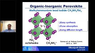 Perovskite materials for solar cells atomic scale insights from ab initio modelling [upl. by Furnary926]