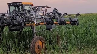 Hagie Detassler Seed Corn Puller in action [upl. by Dorian]