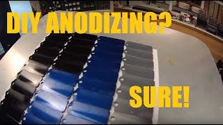 How to Anodize Aluminum  My approach on DIY small scale anodizing by DeeWorks [upl. by Marnie]