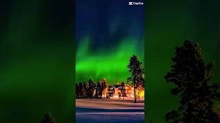 Laponie 🇫🇮❄️laponie capcut hiver subscribe [upl. by Perloff]