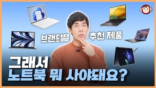 노트북 고르기 어렵다고요 브랜드별 특징 추천 모델 피해야 할 제품까지 알려드림 50만원500만원 [upl. by Carmella]