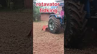 Ace tractor 🚜 with rotavator bps2508 automobile [upl. by Golter]