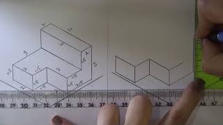 Teknik Resim 30 Konu Perspektif İzometrik Çizimi [upl. by Trinetta104]