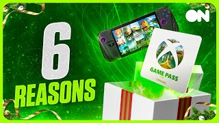 6 Reasons Why Xbox Game Pass Is The PERFECT Gift For Gamers [upl. by Abdu669]