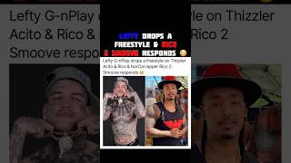 Lefty GunPlay drops freestyle amp Rico 2 Smoove responds 😳 shorts leftygunplay [upl. by Drandell]