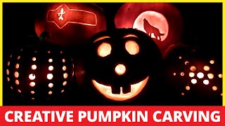 Carve Pumpkins with Power Tools Stars amp More  Mr Handyman [upl. by Asselam]