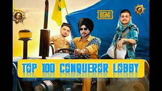 VISAKHI DIYA MUBARKA SARE VEERA NU  BGMI TOP 100 CONQUEROR RANK PUSH bgmilive [upl. by Nirrac643]