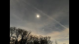 Eclipse Time Lapse to Totality The Dark Comes Rushing In [upl. by Adnirual]