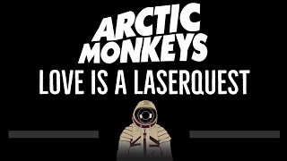 Arctic Monkeys • Love Is A Laserquest CC 🎤 Karaoke Instrumental Lyrics [upl. by Eenafit]