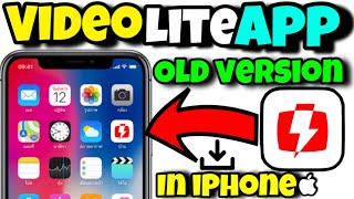 New features video lite app in iPhone  old version video lite app on iPhone  iPhone apps update [upl. by Costa]